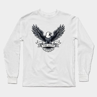 An eagle holds a sign that says Toby Keith Long Sleeve T-Shirt